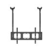 Pied TV Support Universel Support TV au Plafond Bipolaire, Support TV Suspendu pour écran Plat LED de 55 à 86 Pouces, Support