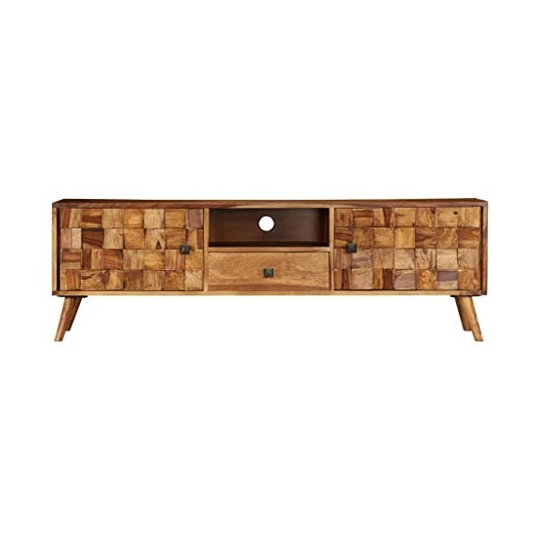 Générique Meuble TV Bois avec Finition Miel 140x30x40 cm,27.04 KG,246202, Meubles, Meubles TV