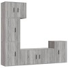vidaXL Ensemble de Meubles TV 5 pcs Chêne Sonoma Bois dingénierie