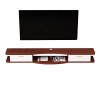 JUNNIU Meuble TV Mural Console Média Murale,Meuble Mural Flottant pour Meuble TV,Étagère De Rangement Multimédia pour Salon C