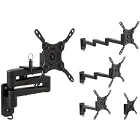 Support TV Cantilever – Utilisation avec jusquà 3 Bras universels et Double Verrouillage.