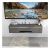 EGOMED Meuble TV Flottant Meuble Meuble TV Unités murales TV pour Salon Meuble TV Meuble Mural Console TV Unité de Divertisse