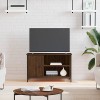 Annlera Meuble TV Chêne Sonoma 100x35x45 cm Bois dingénierie et Fer Résistance lhumidité Banc TV Maison Chambre à Coucher C
