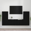 VEEKI Meuble TV, Meuble TV Suspendu, Meuble TV Industriel, Meuble TV Bois, Meuble Chambre, Convient pour Salon ou Chambre, En