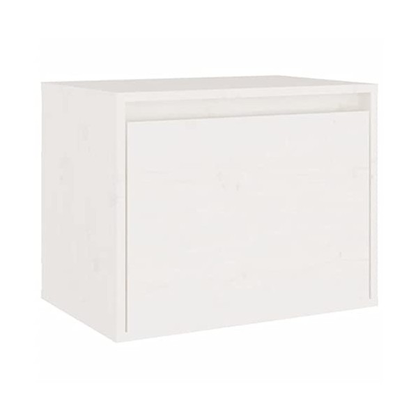 Générique Meubles TV 7 pcs Blanc Bois Massif de pin,37.15 KG,3100225, Meubles, Meubles TV