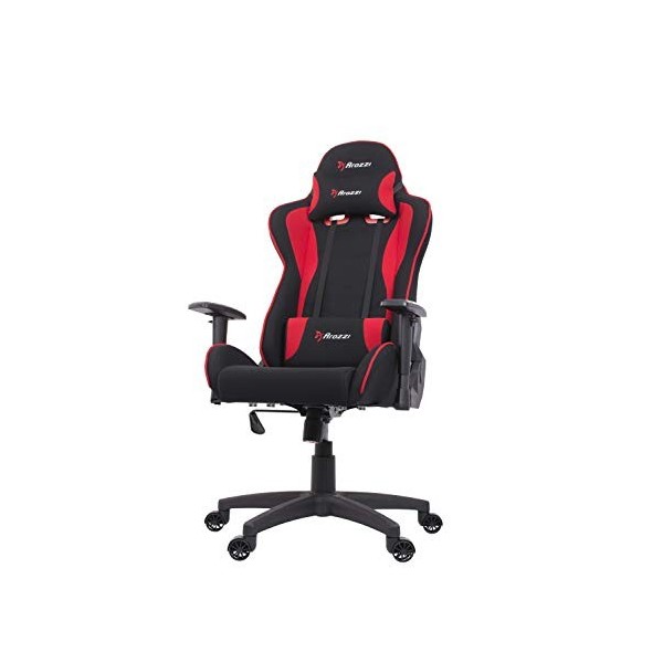 Arozzi Mezzo V2 Fabric Fauteuil Gamer, Tissu, Noir, 53 x 50 x 137 cm