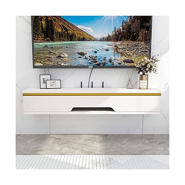 Meuble TV Meuble TV Unités Murales pour Salon Meuble TV Meuble Mural Console TV Unité De Divertissement Flottant pour Centre 