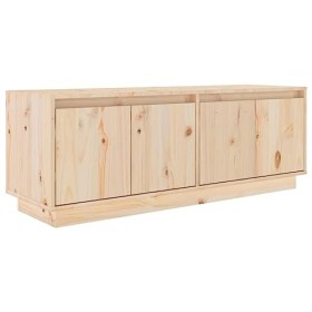 TECHPO Centres de divertissement et meubles TV, meuble TV 110 x 34 x 40 cm en pin massif