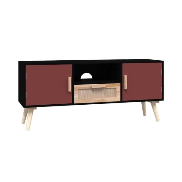 GANDUS Meuble TV avec portes 105 x 30 x 45 cm en bois dingénierie
