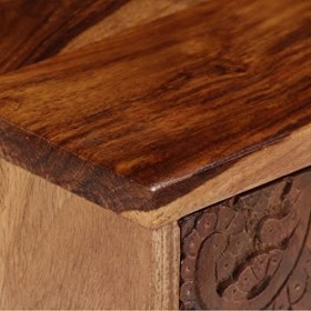 Meuble TV | Style Loft | Rangement matériel télé Audio Video Gaming | 120x30x40cm Marron