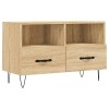 vidaXL Meuble TV Chêne Sonoma 80x36x50 cm Bois dingénierie