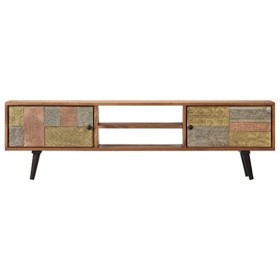Générique Meuble TV 140x30x40 cm Bois Solide dacacia,23.65 KG,247682, Meubles, Meubles TV