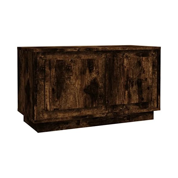 VEEKI Meuble TV, Meuble TV Suspendu, Meuble TV Industriel, Meuble TV Bois, Meuble Chambre, Convient pour Salon ou Chambre, ch