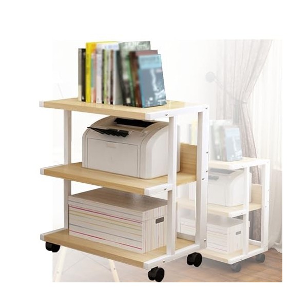 Armoire De Rangement Multimédia, Support Audio Amovible À 3 Niveaux, Support De Lecteur Multimédia, Support De Rangement Ouve