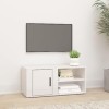 VEEKI Meuble TV, Meuble TV Suspendu, Meuble TV Industriel, Meuble TV Bois, Meuble Chambre, Convient pour Salon ou Chambre, Bl