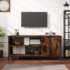 VEEKI Meuble TV, Meuble TV Suspendu, Meuble TV Industriel, Meuble TV Bois, Meuble Chambre, Convient pour Salon ou Chambre, ch