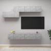 Meuble TV, Meuble TV Suspendu, Meuble TV Blanc, Meuble TV Industriel, Meubles de Salon, Salon, Chambre, Cadre en Acier, vidaX