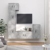 VEEKI Meuble TV, Meuble TV Suspendu, Meuble TV Industriel, Meuble TV Bois, Meuble Chambre, Convient pour Salon ou Chambre, En
