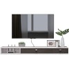 Table TV Flottante, Routeur de Console de Jeu, Support DVD, Support Central de Divertissement, Support TV Pour Console Multim