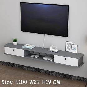 WhYaTT Armoire de rangement multimédia, protège et organise les collections de musique, de films et de jeux vidéo, sous la té