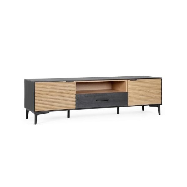 Decorspace Meuble TV "Allycia" pour intérieur 154 x 40 x 44h cm