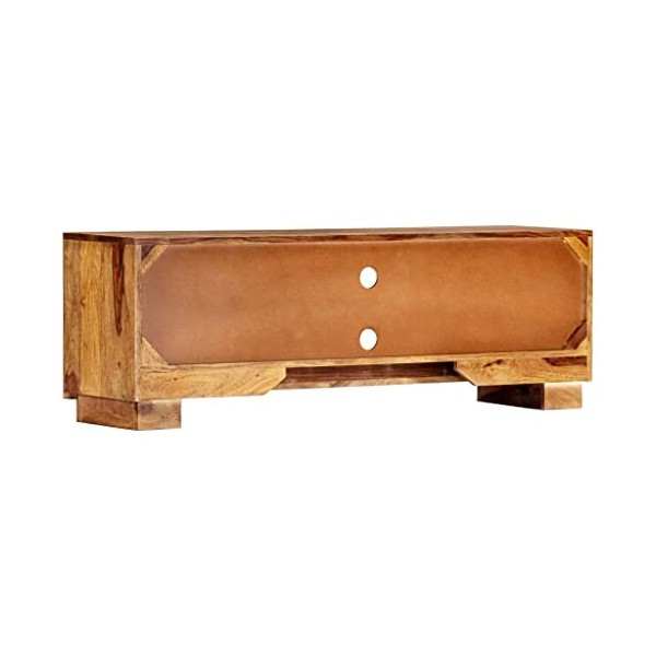 VEEKI Meuble TV, Meuble TV Suspendu, Meuble TV Industriel, Meuble TV Bois, Meuble Chambre, Convient pour Salon ou Chambre, 11