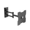 Support TV inclinable et orientable Meliconi Noir - 26" à 45" - VESA 200x200 - FDR 200 Flat V2