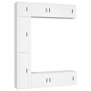 vidaXL Ensemble de Meubles TV 7 pcs Blanc Bois dingénierie