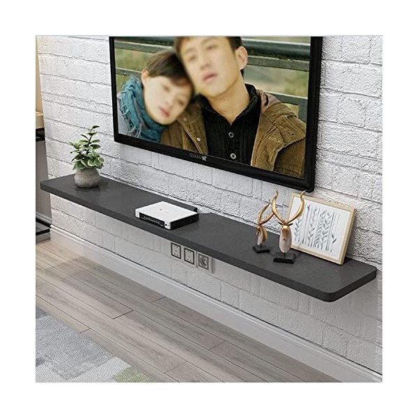 EsEntL Meuble TV Unités Murales TV pour Salon Meuble TV Flottant Console TV en Bois pour Salon Meuble TV Armoire Murale/E/80X