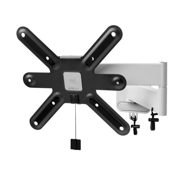 TV Support Mural de One For All - Orientable à 180° et inclinable à 15° - Écrans de 13 à 43 Pouces - Fixation Murale - Tous T