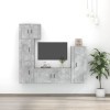 VEEKI Meuble TV, Meuble TV Suspendu, Meuble TV Industriel, Meuble TV Bois, Meuble Chambre, Convient pour Salon ou Chambre, En