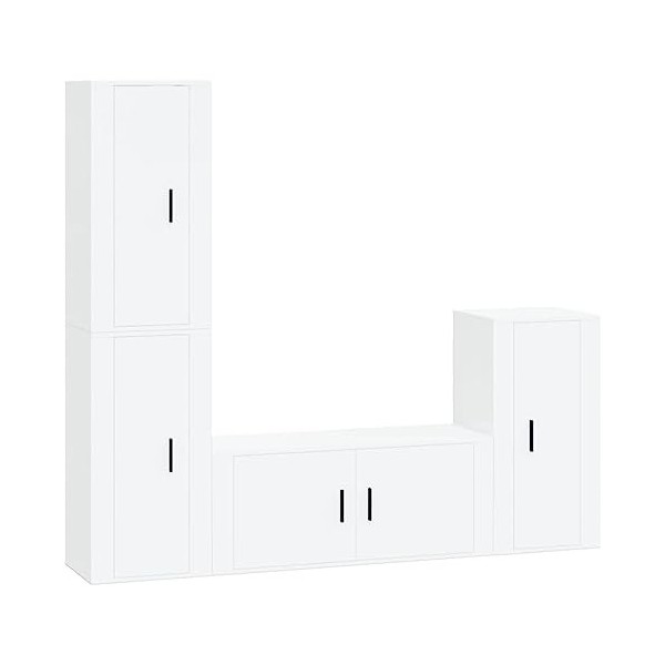 VEEKI Meuble TV, Meuble TV Suspendu, Meuble TV Industriel, Meuble TV Bois, Meuble Chambre, Convient pour Salon ou Chambre, En