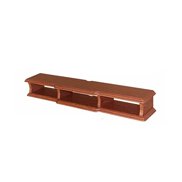KAXGU Étagère Murale Pour Meuble Tv Avec 3 Espaces de Rangement Meuble Tv Flottant En Bois Avec Gestion Des Câbles Meuble Tv 