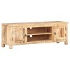 Meuble TV, Banc TV Support de Télévision Table TV Bas Armoire Basse Meuble TV 120x30x40 cm Bois de manguier Brut