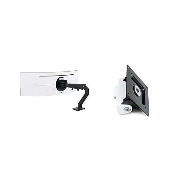 Ergotron HX - Mounting kit articulating Arm, Desk clamp/Grommet Mount - for LCD Display/ Curved LCD Display Constant Force