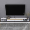 Meuble TV Meuble TV Flottant Console Multimédia Murale Meuble TV Rangement de Bureau Flottant Unité de Divertissement Flottan