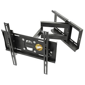 RICOO Support TV Mural 31-65" R23-S Pouces 79-165cm Orientable et Inclinable Fix ation Murale télévision Bras articulé pour