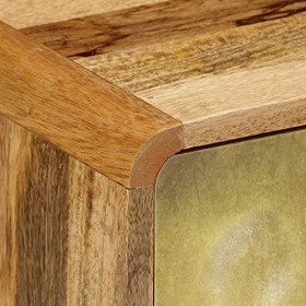 Meuble TV avec 2 Portes | Style Contemporain | Rangement matériel télé Audio Video Gaming | 120x30x45cm Marron