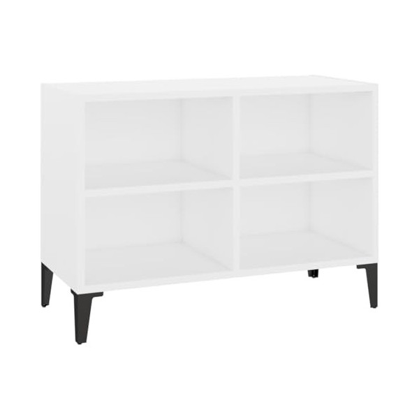 VEEKI Meuble TV, Meuble TV Suspendu, Meuble, Meuble TV avec Rangement，Meuble Industriel, Convient pour Salon ou Chambre, avec