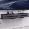 XIBANY Meuble TV Mural 23,6/31,4/39,3 Pouces Set-Top Box Étagère WiFi Router Box，Étagère TV Flottante Support Meuble de Range