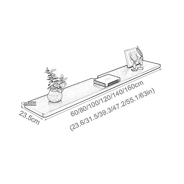 KAXGU Meuble Pour Téléviseur Meubles Muraux Pour Salon Meuble Pour Téléviseur Flottant Console Pour Téléviseur En Bois Pour S