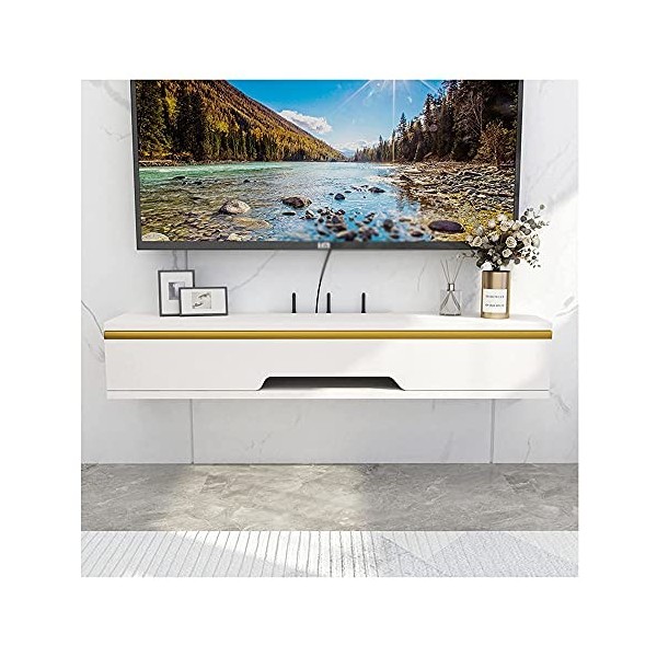 Meuble TV Meuble TV Unités Murales pour Salon Meuble TV Meuble Mural Console TV Unité De Divertissement Flottant pour Centre 