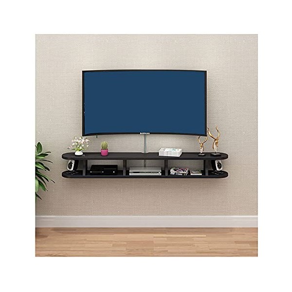 Meuble TV Meuble TV Flottant Meuble TV Fixé Au Mur Meuble TV Suspendu pour Salon Salle De Divertissement Bureau Unité De Dive