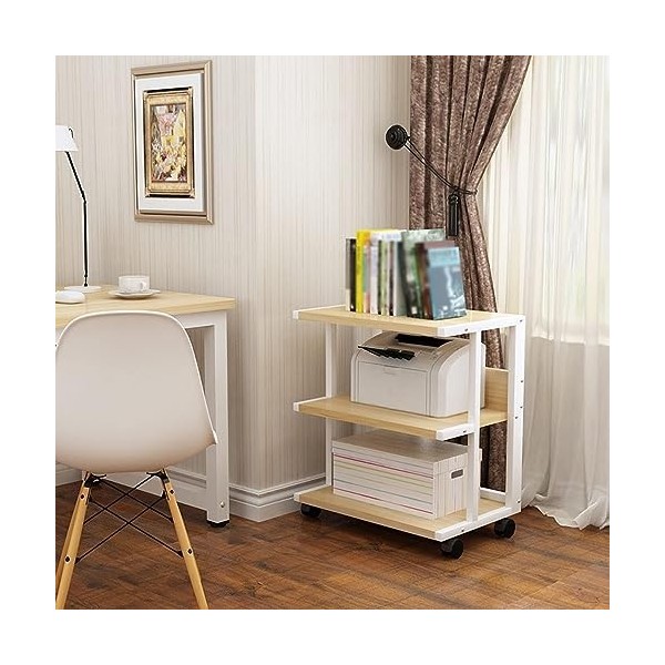 YCOVSFP Armoire De Rangement Multimédia, Support Audio Amovible À 3 Niveaux, Support De Lecteur Multimédia, Support Stéréo Fo