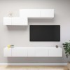 VEEKI Meuble TV, Meuble TV Suspendu, Meuble, Meuble TV avec Rangement，Meuble Industriel, Convient pour Salon ou Chambre, Ense