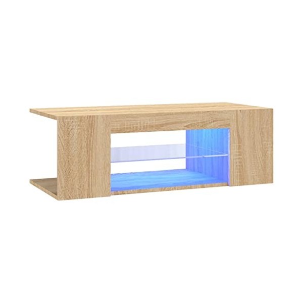 VEEKI Meuble TV, Meuble TV Suspendu, Meuble télé, Meuble TV Industriel, Meuble Chambre, Convient pour Salon ou Chambre, Meubl