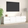 VEEKI Meuble TV, Meuble TV Suspendu, Meuble TV Industriel, Meuble TV Bois, Meuble Chambre, Convient pour Salon ou Chambre, Bl
