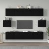 VEEKI Meuble TV, Meuble TV Suspendu, Meuble TV Industriel, Meuble TV Bois, Meuble Chambre, Convient pour Salon ou Chambre, En
