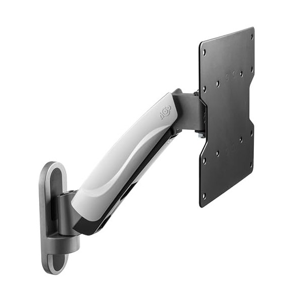 RICOO Support Murale TV Orientable S2622 Inclinable Universel 27-50" 69-127cm Fix ation Mural Télévision LED/LCD/Incurvée V