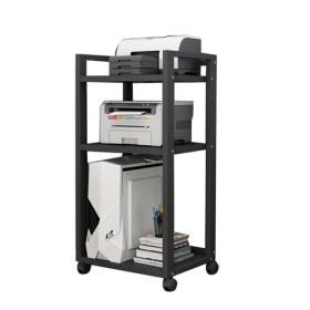 YCOVSFP Armoire Multimédia AV 60 X 40 X 100 Cm, Meuble TV De Jeu Et Support Stéréo, Support for Lecteur CD, for Maison/Bureau